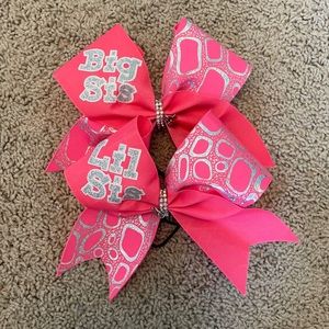 Big & Little Sister Cheer Bows, Two (2)